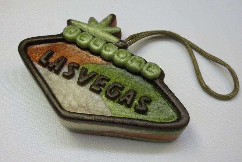 Beyond the Neon, our camo-inspired Viva Las Vegas soap-on-a-rope scented in vanilla, bourbon image 3