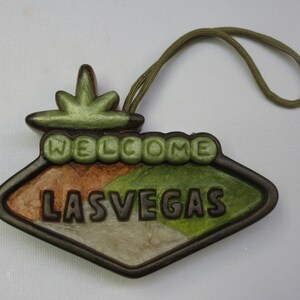 Beyond the Neon, our camo-inspired Viva Las Vegas soap-on-a-rope scented in vanilla, bourbon image 1