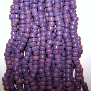 Crow Beads - Opaque Purple