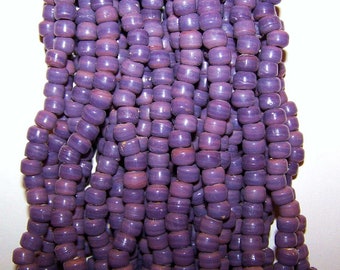 Crow Beads - Opaque Purple
