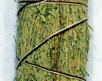 Large Dried Grey Sage Stick