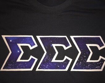 galaxy letters etsy
