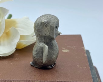 Vintage Hudson Pewter Big Eyed Owl Collectable Figurine - Etsy