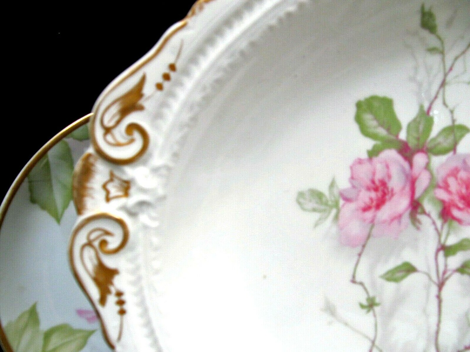 Haviland Limoges BALTIMORE ROSE Pink Roses 16 Platter Etsy