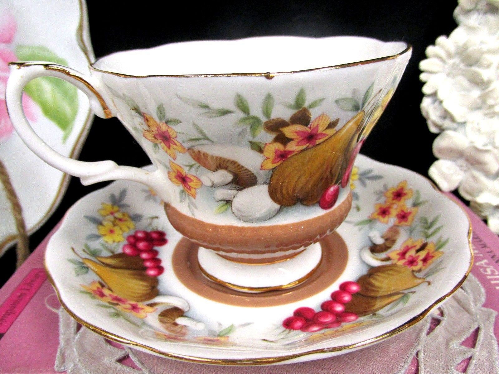 ROYAL ALBERT Tea Cup and Saucer Country Fayre Devon Series Etsy Australia