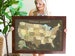 National Park Map | Explore America Map Poster or Framed Push Pin USA Map - Made by a Professional Geographer 