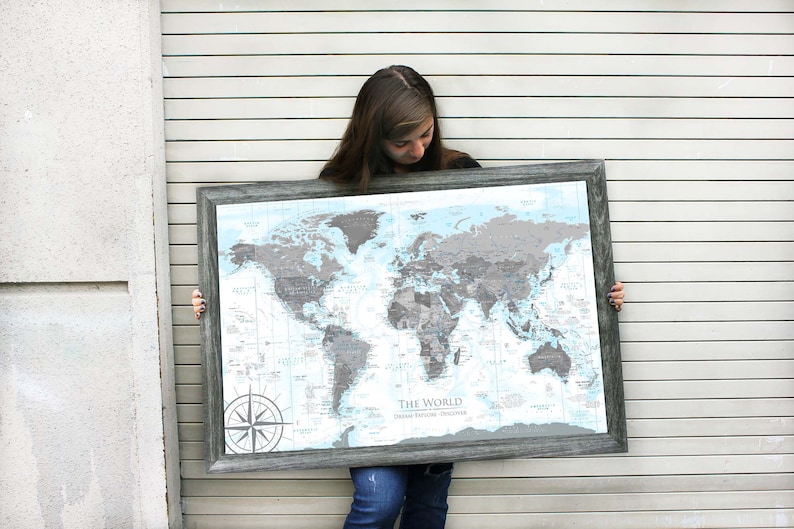 beautiful world pin map