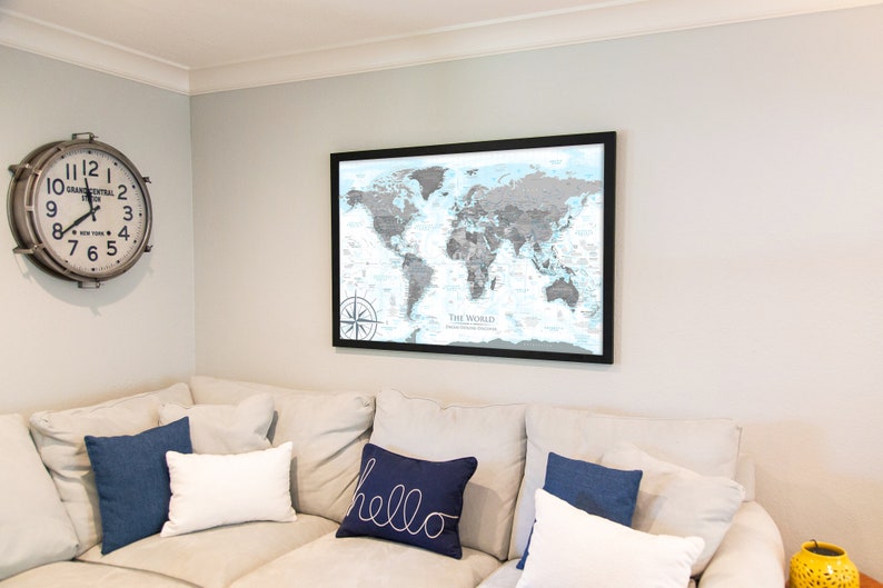 World travel tracker map