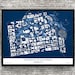 Berkeley, California Street Map - Poster, Acrylic, Framed, and Metal ...