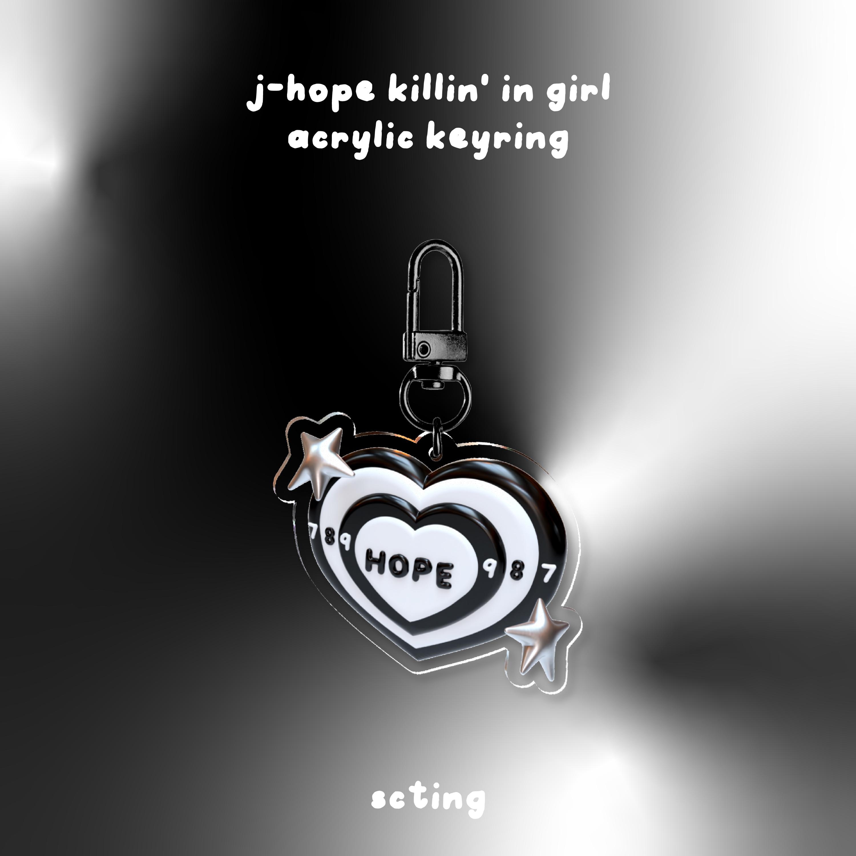 J-HOPE HOPE ON THE STREET ネームタグキーホルダー Hope on the Street Keychain - Etsy