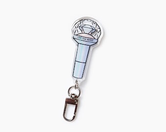 SVT Seventeen Caratbong Lightstick Acrylic Keychain (New Version)