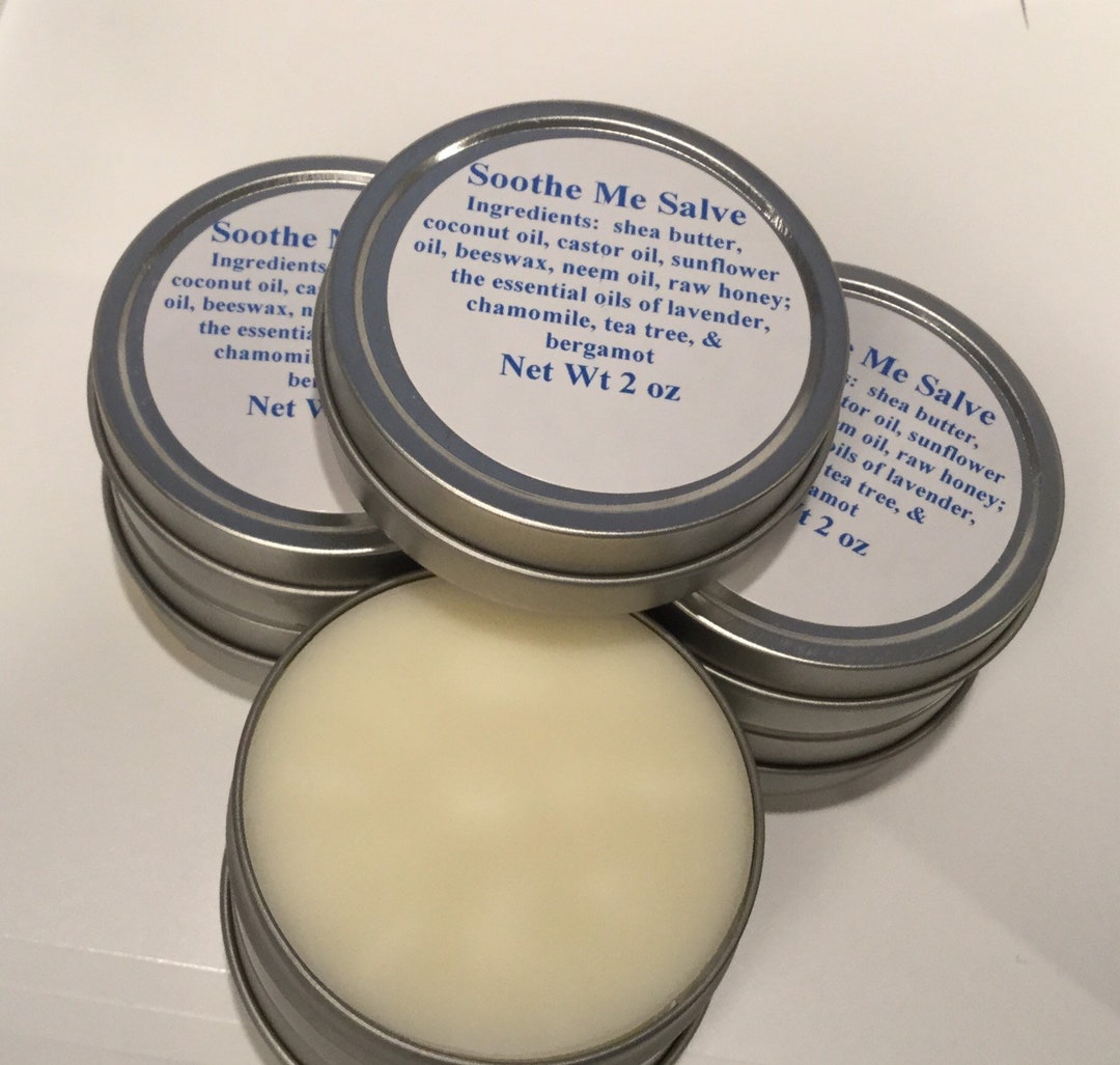 Eczema Salve Neem Oil Vitamin E Oil Psoriasis Salve Etsy