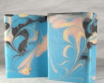 Handmade Bay Rum Bar Soap, Herbal Citrus Spice Scent, Creamy Lather, No Palm Oil