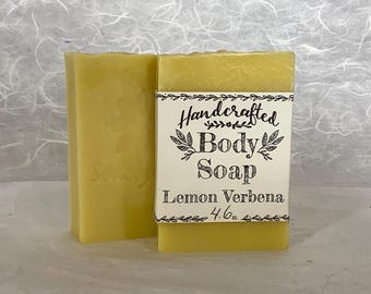Lemon Verbena Soap has a crisp, clean, citrusy, floral, and woody aroma..
