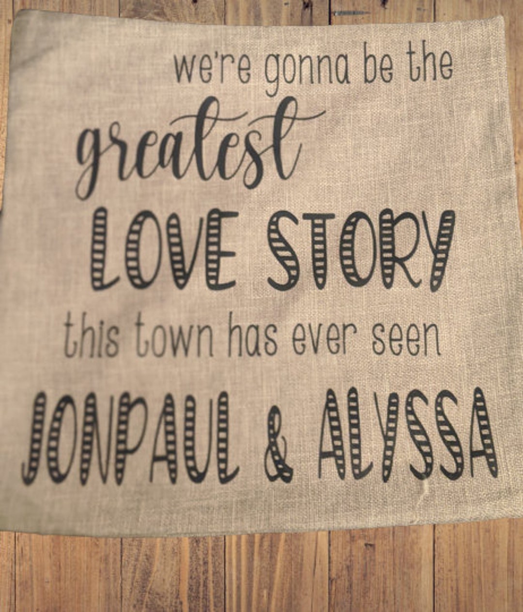 Pillow Were Gonna Be the Greatest Love Story This Town Has Ever Seen