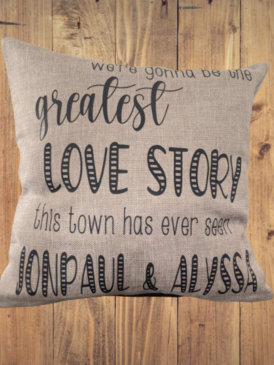 Pillow Were Gonna Be the Greatest Love Story This Town Has Ever Seen