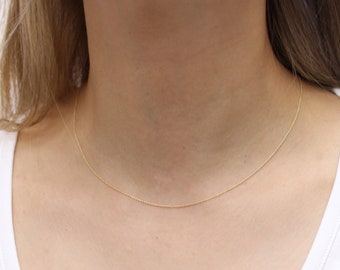 Classic Tiffany Diamond Dainty Necklace/ Daily necklace/Simple necklace/ Holiday Gift / Holiday Sale/ Gift For Her