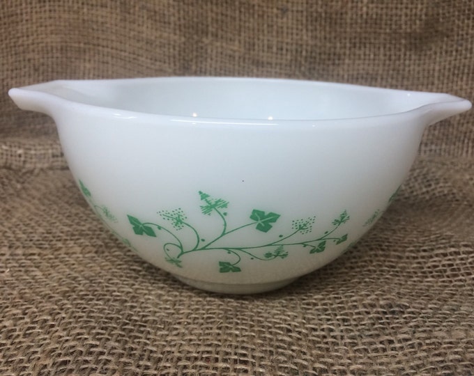 Vintage Pyrex Ivy Chip and Dip Set Etsy