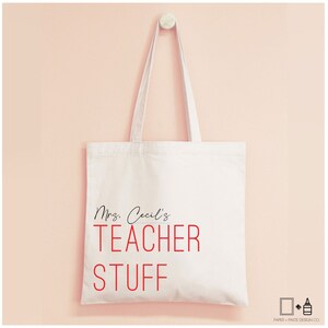 Lehrer-Tragetasche - Lehrer-Wertschätzung - Lehrer-Tasche - Lehrer Danke - Lehrer Geschenk