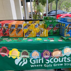 Girl Scout Cookie Banner - Cookie Season - Girl Scouts