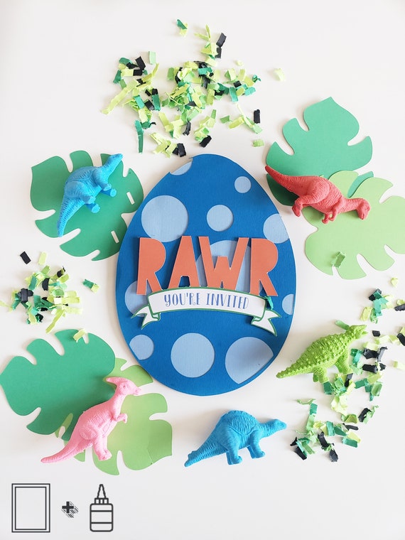 Dinosaur Invitations - Dino Party Invitations - Dino Invites - Dinosaur Invites - Pop-Up Invitations - 10/pack Il_570xn