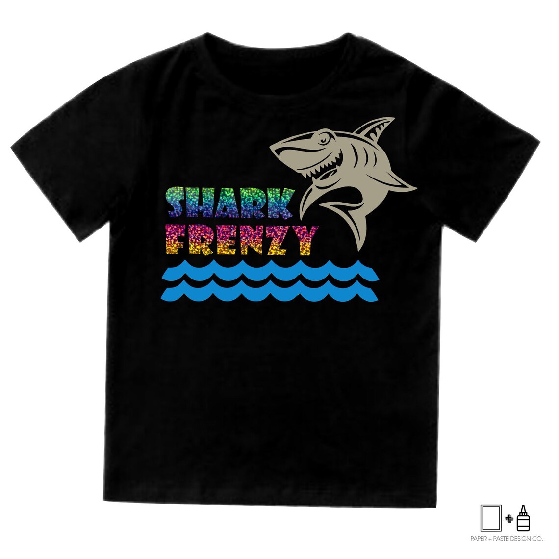Shark Frenzy Shirt We Can Be Heroes Guppy Kid Tee Netflix Etsy