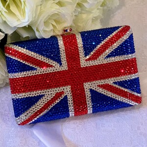 Union jack store clutch bag