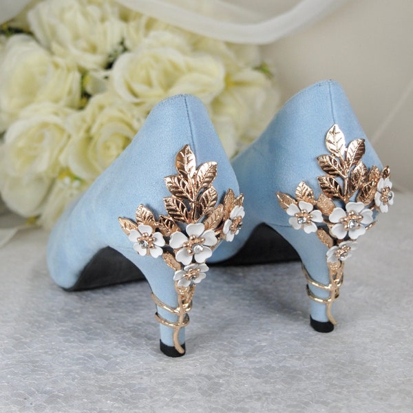 Blue Wedding Shoes - Etsy