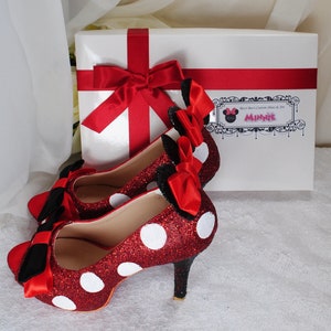 Minnie mouse high heel shoes shop