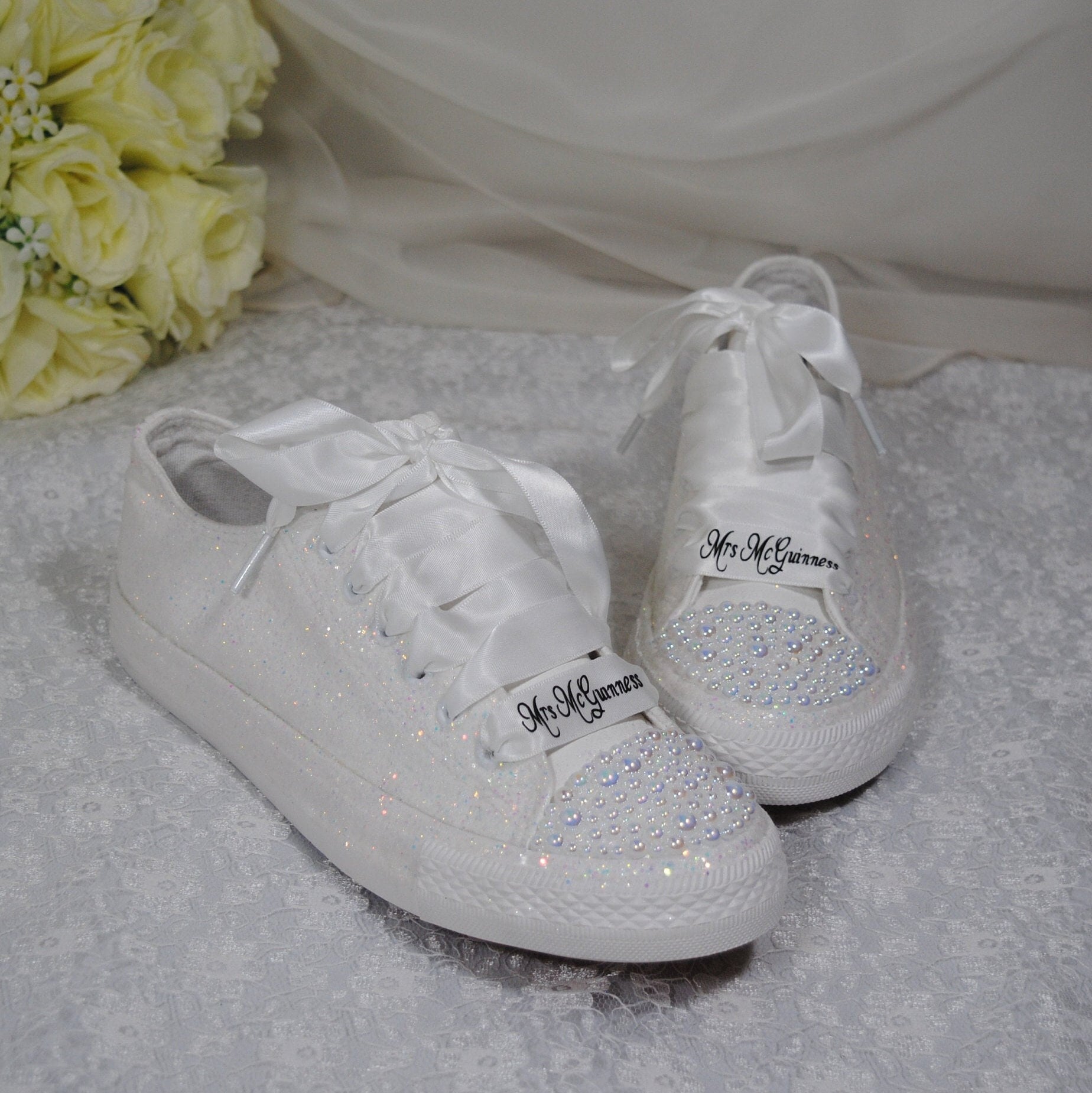 Dazzling Days Rhinestone Sneakers (Rose Gold)  Rose gold sneakers, Wedding tennis  shoes, Comfy wedding shoes