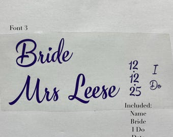 DIY Wedding Converse. Wedding Shoe Vinyl, Iron On Transfer Stickers, Iron On Vinyl, Custom Wedding Shoes, Personalised Sneakers, Trainers