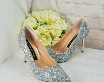 Zapa Joyer Cenicienta Zapatilla De Cristal Para Boda Para Pedir