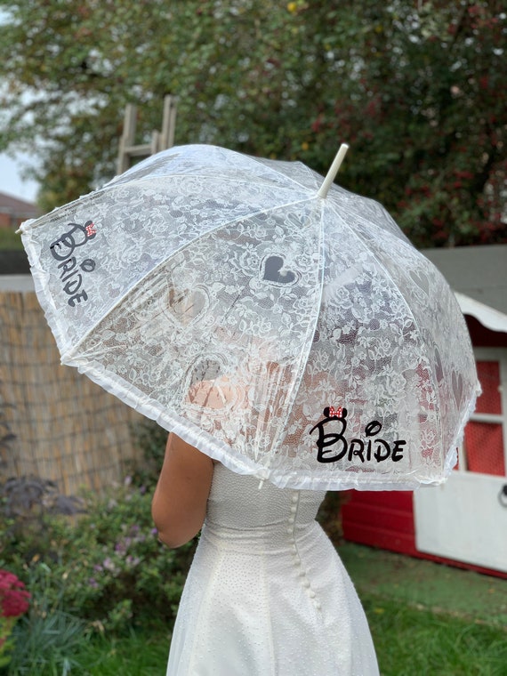 Bodas Accesorios Paraguas y sombrillas Paraguas de encaje blanco Paraguas princesa vestido de novia fotografía accesorios decoración niños adultos paraguas novia paraguas novia 