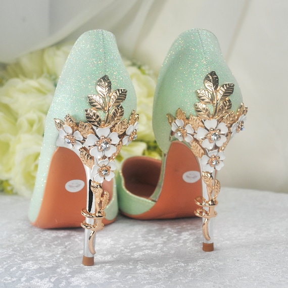 Pearl Embellished Strap D'orsay Pumps Satin Stiletto Heels For Wedding |  Up2Step