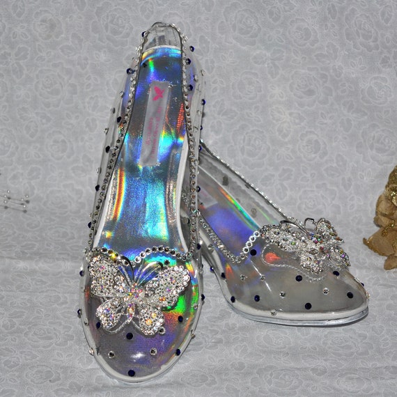 swarovski crystal heels cinderella