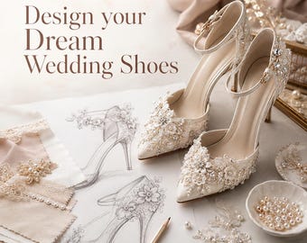 Custom Wedding Shoes: Design Your Own Bridal Block Heels