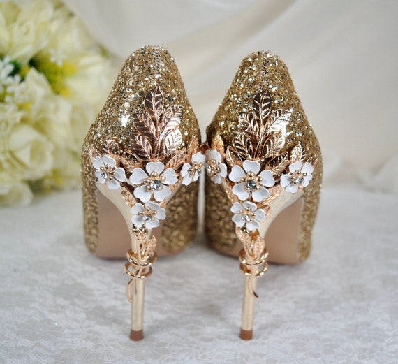 80 Adorable Sparkly Wedding Shoes - Weddingomania
