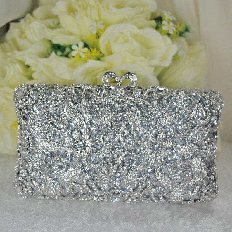 Stunning Swarovski Crystal Evening Bag image 2