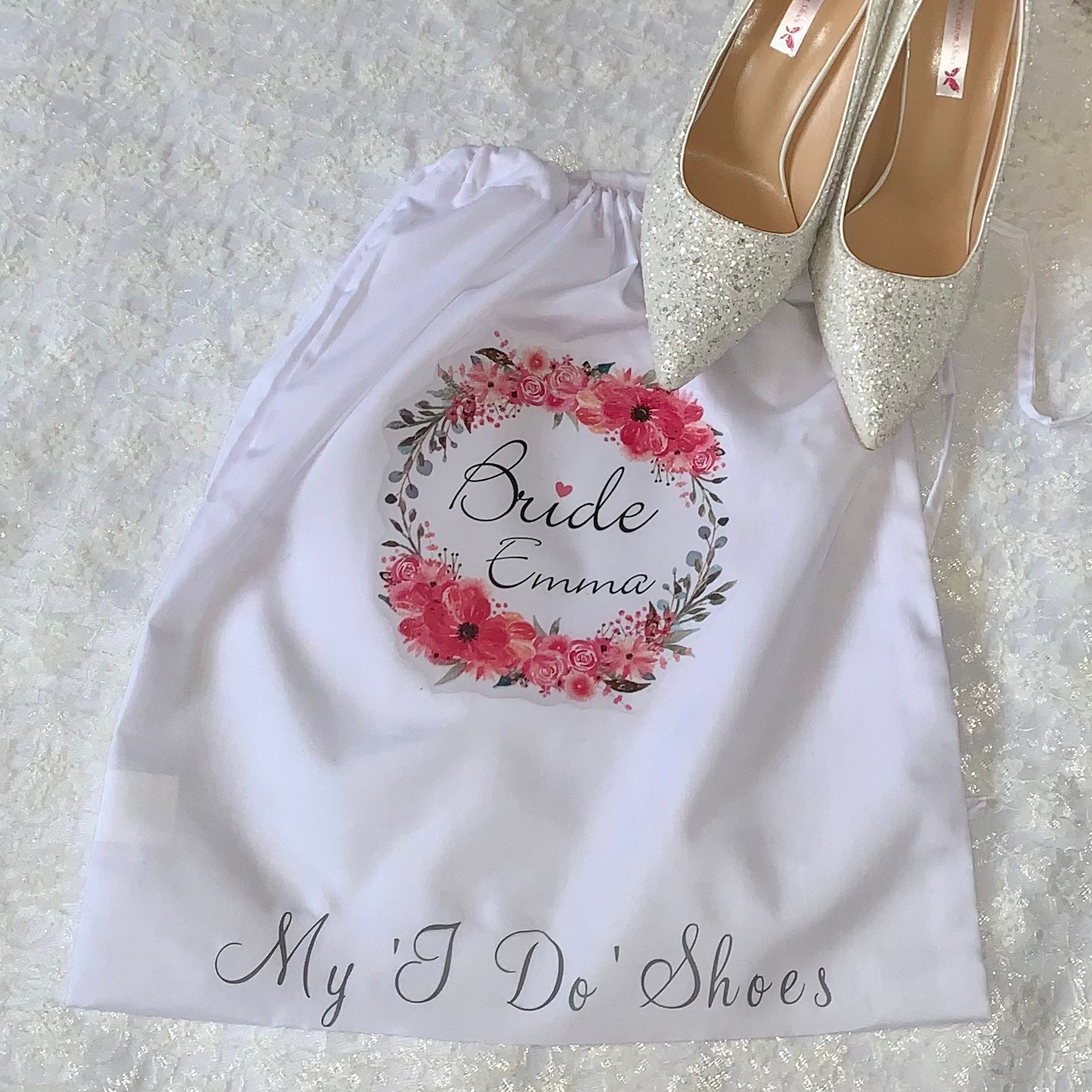 Patent Folding Portable Shoes With Pouch For Travel- Weddings & Night Outs - Bla