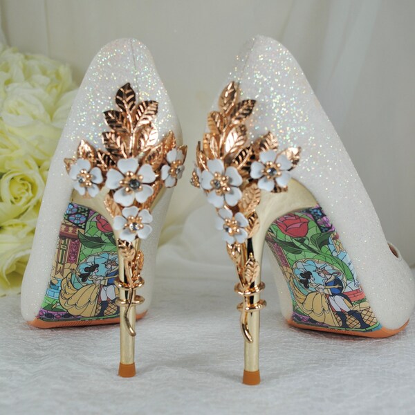 bling bridal shoes