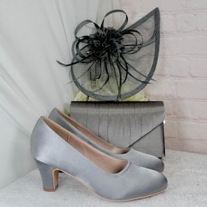 Pewter Evening Shoes - Etsy