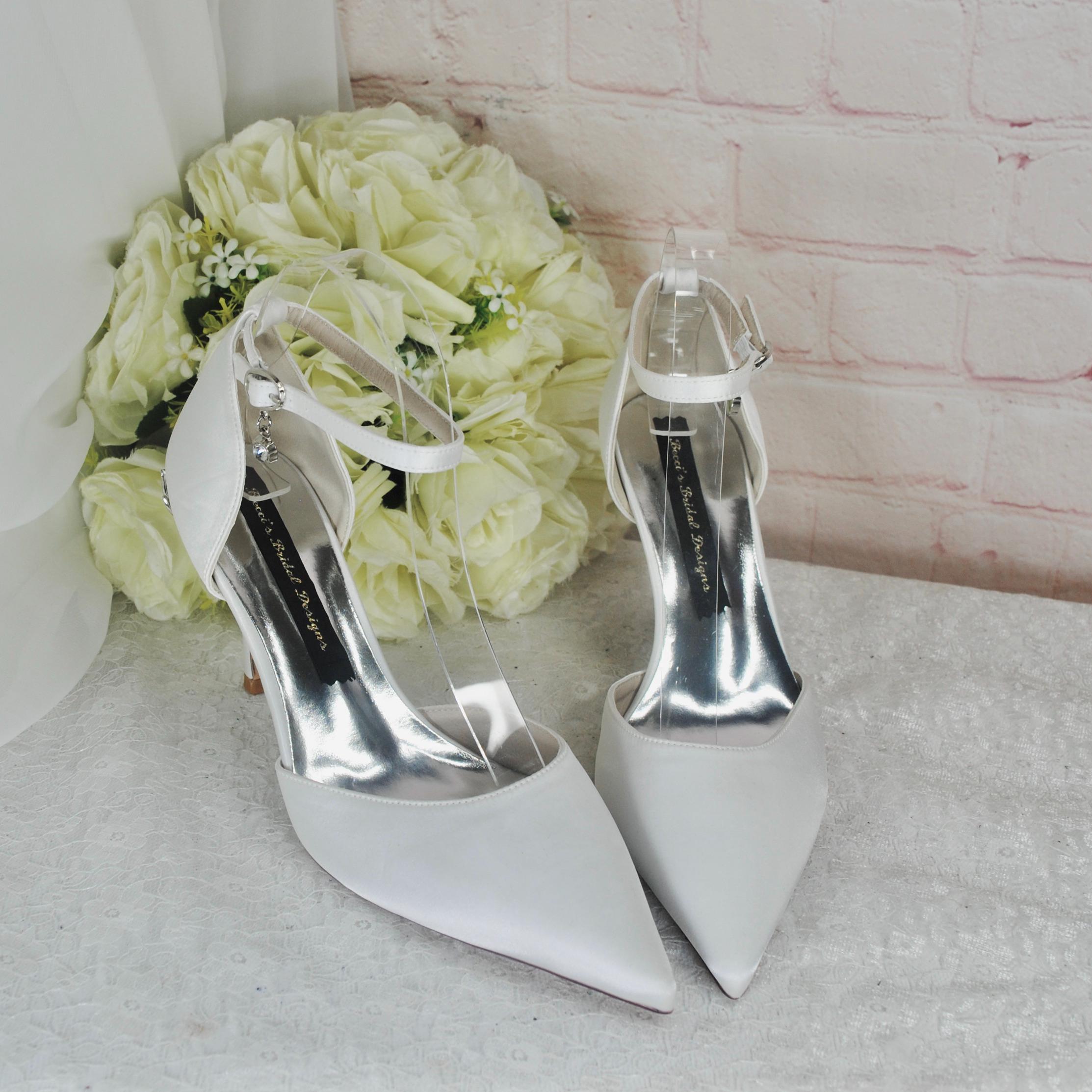 Filigree Vine Bridal Heels: Handmade White Satin Wedding Shoes - Etsy Filigree Vine Bridal Heels: Handmade White Satin Wedding Shoes - Etsy