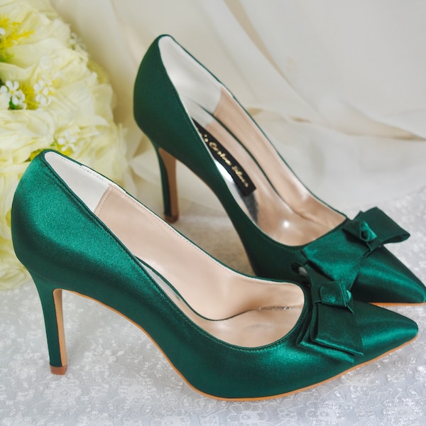Emerald Green Shoes Etsy UK