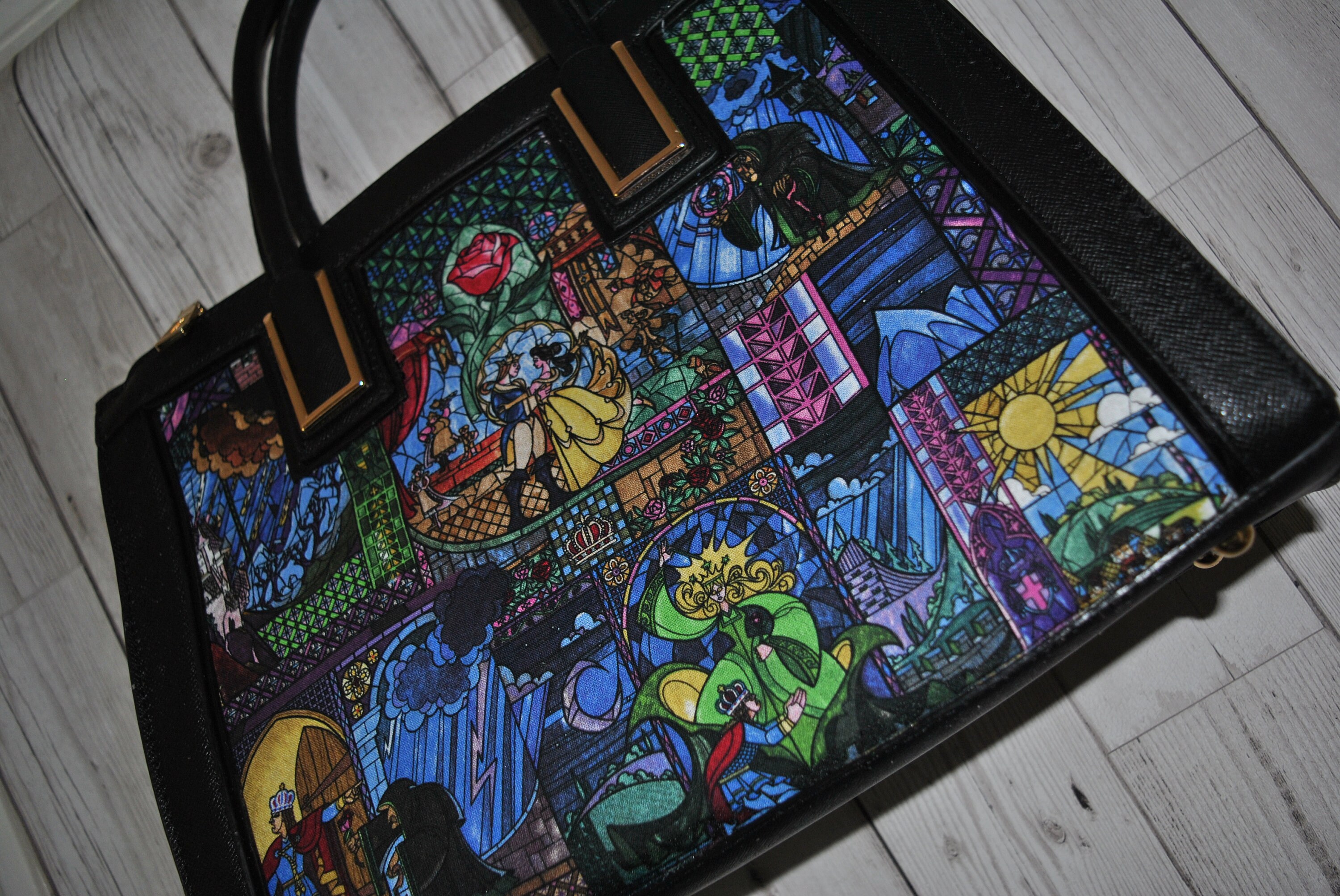 Beauty and the Beast Bag Designer Long Handle Tote Shoulder | Etsy