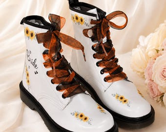 Bridal Shoe Laces: Double Organza Ribbon, Wedding Sneakers
