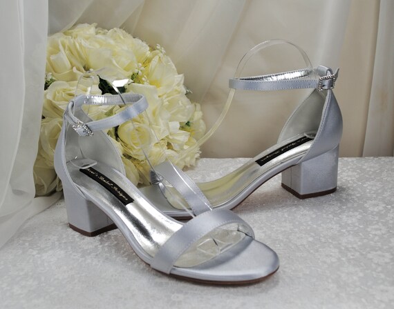 Bridesmaid silver online sandals