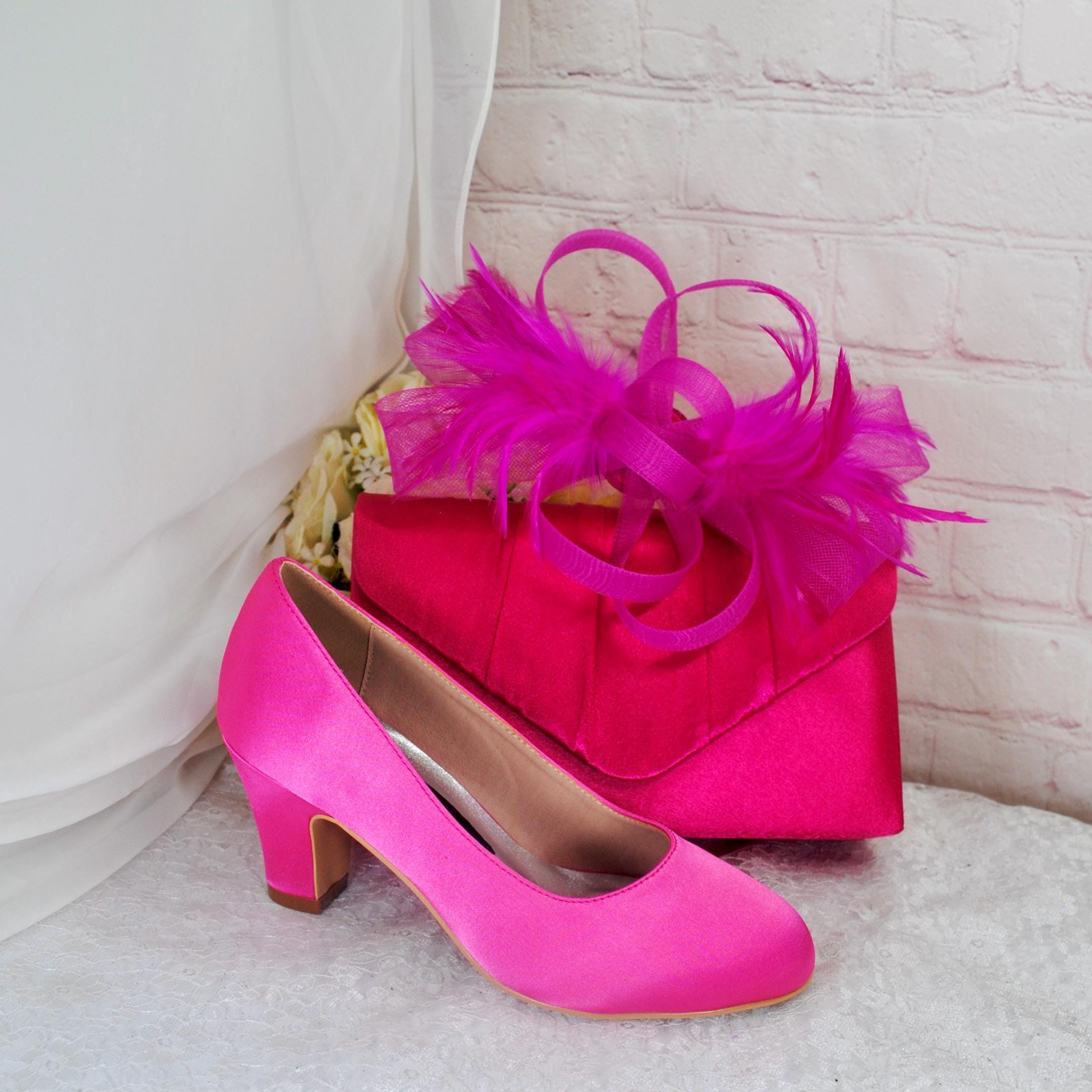 Pink Matching Bag And Shoes For Wedding Gold Bridal Shoes Matching Shoes  And Purse Set Pink, image size:2159x2159