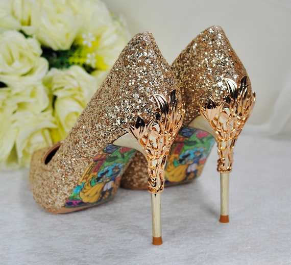 Vegan heels Golden Glamour – Empress of Heels