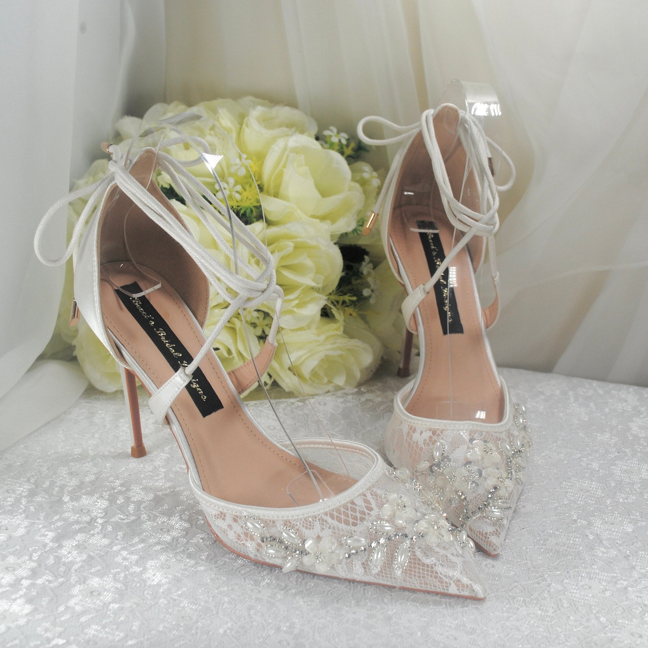 funky wedding shoes 2012 bridal heels embellished blush by valentino