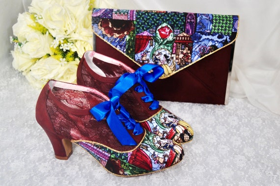 Purple wedding boots sales